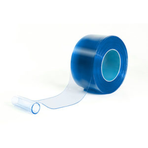 Clear blue PVC Strip Curtain