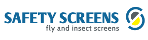 safety screens fly and insect screens logo