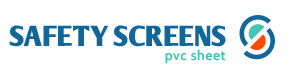 safety screens pvc sheet logo