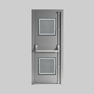 Heavy Duty Fly Screen Fire Exit Security Doors_out